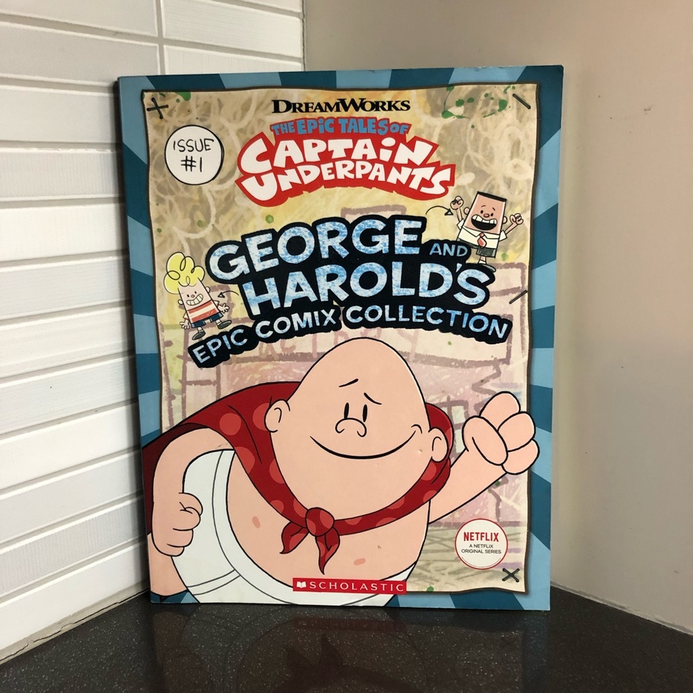 Captain Underpants Epic Comix Collection #1